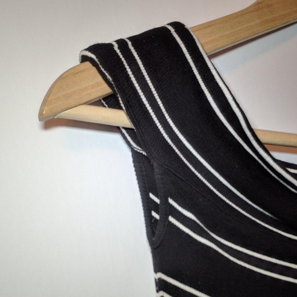 Free People Off The Shoulder Ribbed Stretch Sailor Top Small - Picture 6 of 7